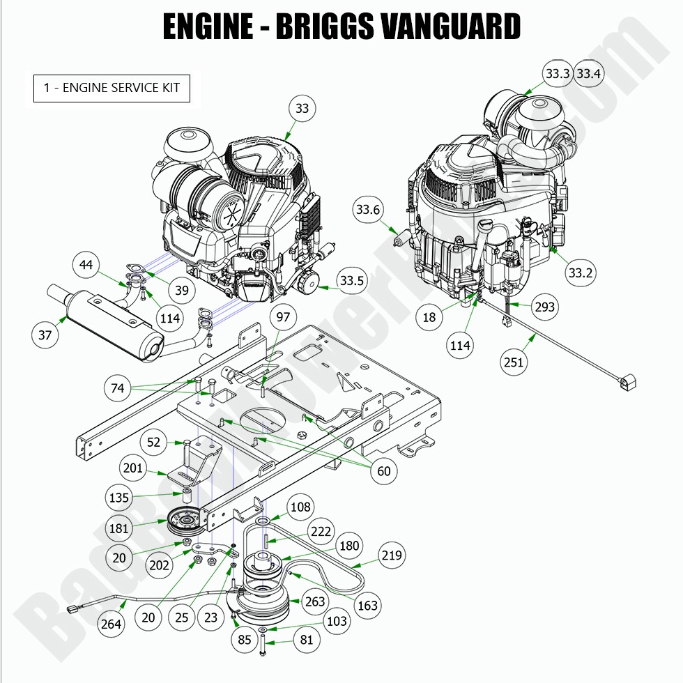2022 Revolt Engine - Briggs Vanguard